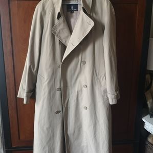 London Fog Beige Trench Coat